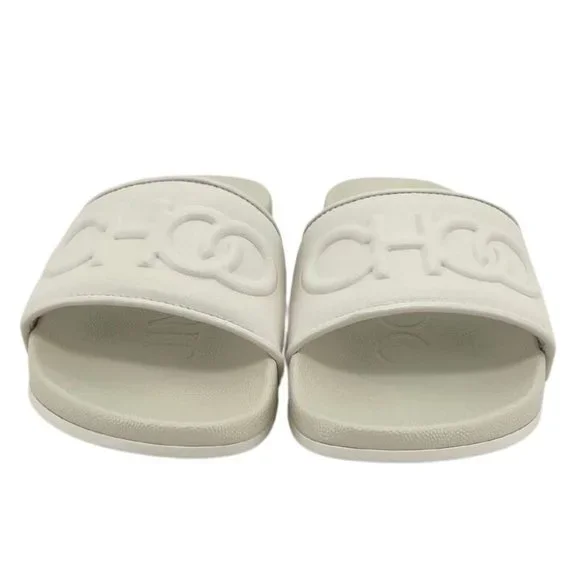 Jimmy Choo | Women's Azari/F Slides | Milk | Size 34 - Picture 2 of 6